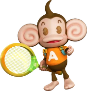 AiAi's render in SEGA Superstars Tennis