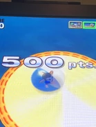 Screenshot of AiAi jumping while clapping