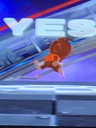 Screenshot of AiAi jumping while rotating