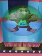 Screenshot of GonGon slapping his feet