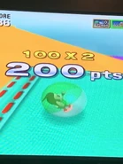 Screenshot of AiAi moving his arms up and down