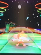 Screenshot of Doctor's expression changing to that of shock, shaking his head