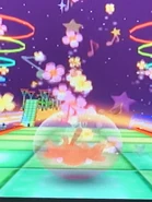 Screenshot of YanYan doing backflips