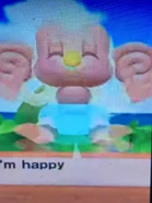 Screenshot of Baby bouncing on his butt while clapping