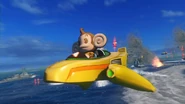 AiAi in his plane