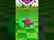 GonGon’s Main Game Idle Animation in Super Monkey Ball