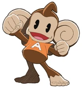 AiAi as seen in official artwork for Sonic Riders