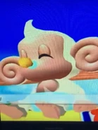 Screenshot of Baby sitting on the swing