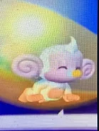 Screenshot of Baby traveling through the different worlds with the other monkeys