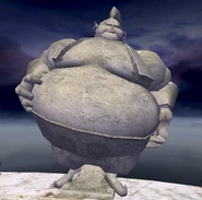 Statue depicting Corpu from Slashout