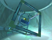 Inside the teapot before the button is pressed