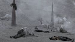 Giant Angel Blades seen in an alternate universe