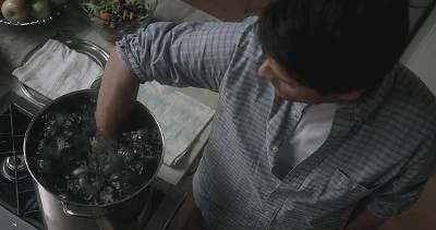 Jimmy proves his faith to Castiel.