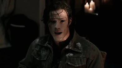 Sam pleads with Rufus and Jo to consider why the usual demon repellents are not affecting him.