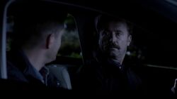 Demon Dean confronts Lester