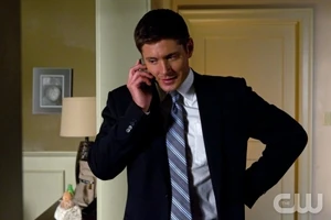 Dean on the phone