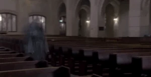 A vengeful spirit possesses a man