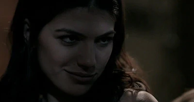 Ruby is happy to open a vein for Sam.