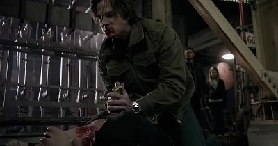 After indulging, Sam takes out the last demon in the fight.