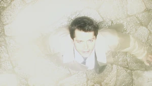 Angel Castiel possessing Jimmy Novak