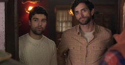 Sam and Dean meeting Josh and Andy