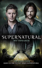 Two statues of gods seen in the cover of the book Supernatural: Mythmaker.