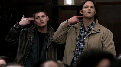 Dean and Sam send a message.