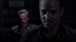 Cole tortures his demon captive