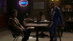 Castiel have a chat with Kipling