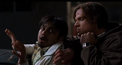 Sam mistakes Stewie for the crocotta and is prepared to spike him.