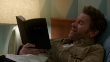 Lucifer reading the Bible