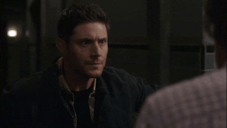 Dean draws his gun at Sam, telling him to move