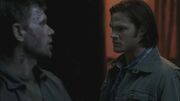 Sam confronts Lucifer 522