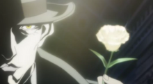 Azazel restores the flower (Anime)