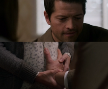 Castiel and Lucifer Jr