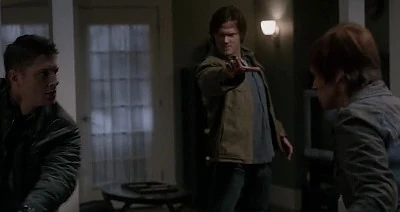 Previously strong enough to kill Alastair, Dean notes that now Sam "can't even kill stunt demon #3."