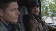 Bobby and Dean talking