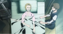 Meg and Maria in the hospital (Anime)