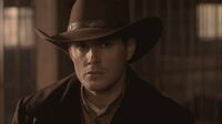 Dean as cowboy