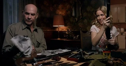 Samuel and Mary share some quality time.