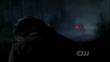 Treadmarked Doc Benton watches Sam escape with his victim and his journal.