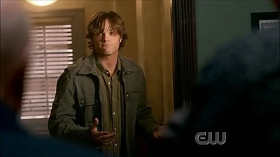 Sam mistakes Trotter and his henchman for demons.