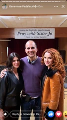 With Amyn Kaderali and Danneel Harris-Ackles