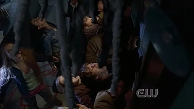 The demons are exorcized by utilizing the PA system.