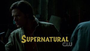 supernatural season 9 title card wings
