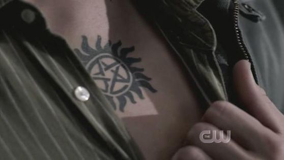 SUPERNATURAL Sigils, Tattoo, Devils Trap, Protection Symbols, Dean  Winchester