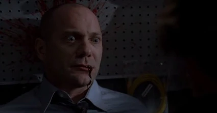 Sam spikes the crocotta.