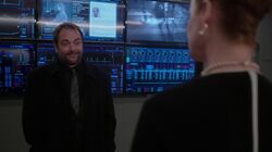 Crowley pays Doctor Hess a visit