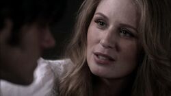 Sam hallucinates Mary reassuring him