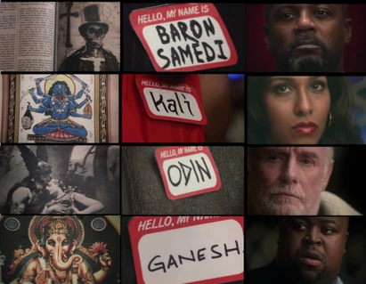 Some of the attending deities.